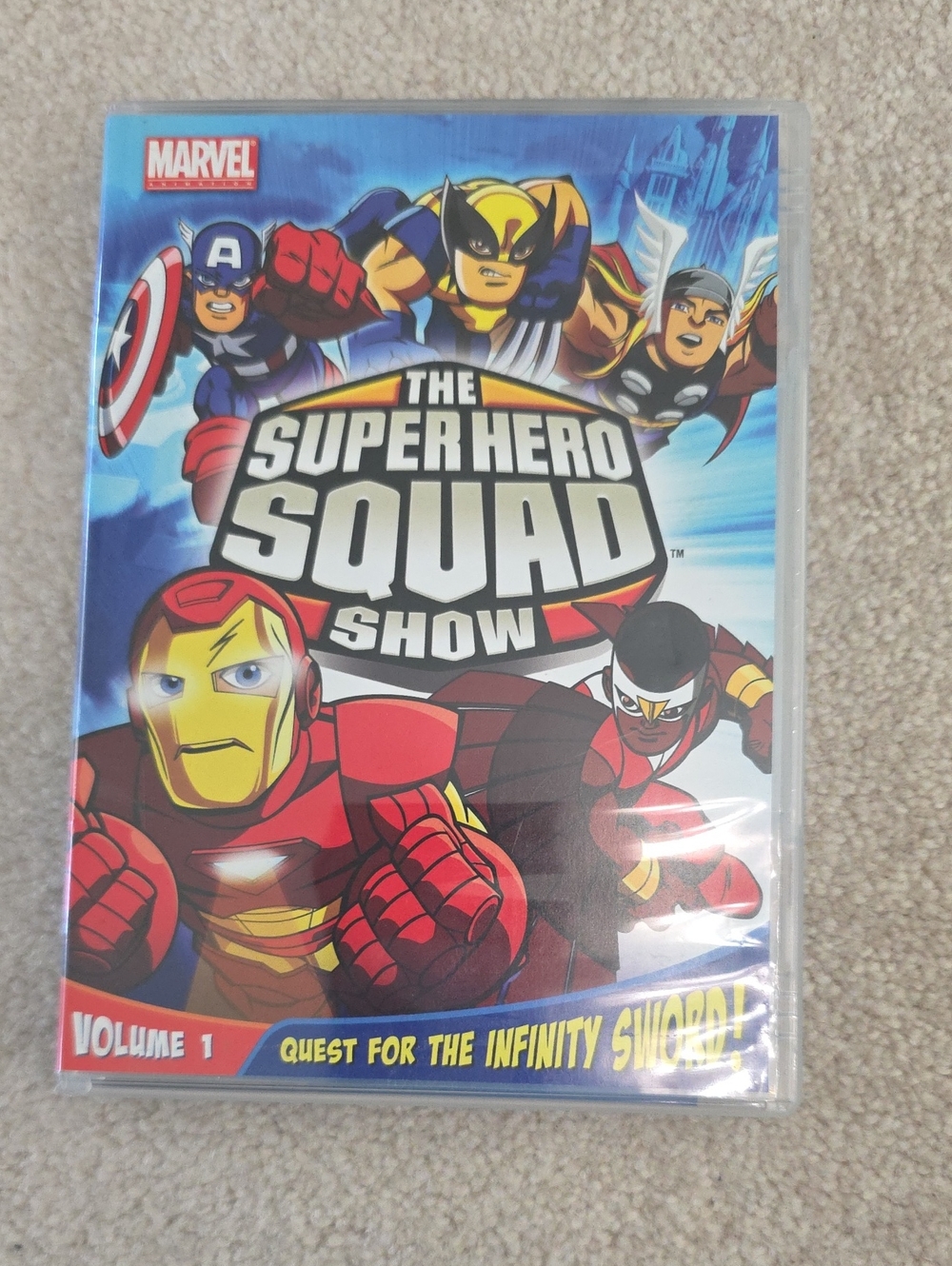 Marvel Super Hero Squad Show DVD - Red, Blue, Yellow